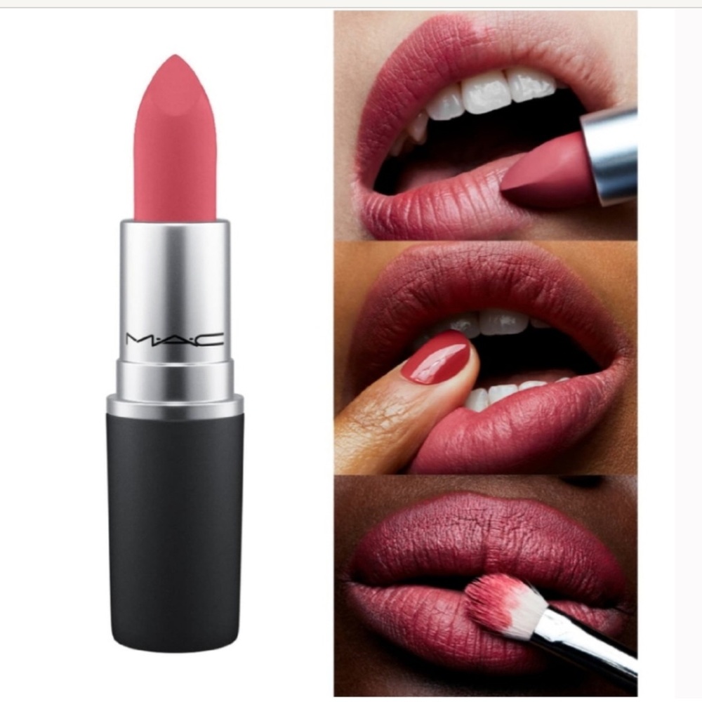 MAC POWDER KISS LIPSTICK in A LITTLE TAMED
